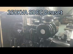 El motor SDEC está abierto a los generadores diesel y el generador de energía es de 200 kW a 250 KVA.