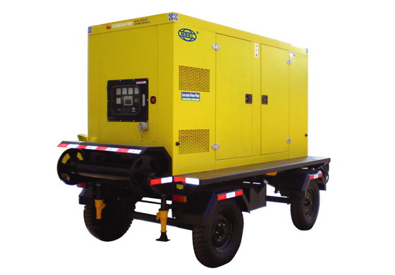Un buen precio. Weichai 350KW Generador de diesel montado en remolque para cargar en línea