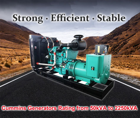 Un buen precio. Generador de diesel de 6 cilindros de , refrigerado con agua de 110 kW 137,5 KVA en línea