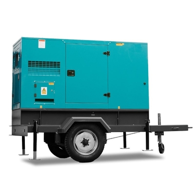 Un buen precio. Conjunto pequeño de generadores diesel de remolque SDEC de 50kva 100KW en línea