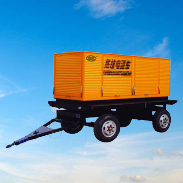 Setios de generadores diesel de remolque de 350 kW para Weichai WP13D440E310