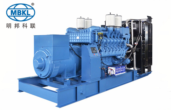 Un buen precio. Conjunto de generadores diésel de 1250 KVA con motor MTU en línea