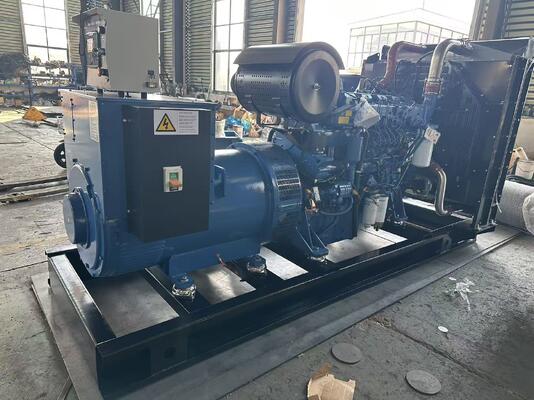 Un buen precio. 500KW Yuchai YC6TC840-D31 generador diesel conjunto con generador de potencia de 625KVA para un rendimiento confiable en línea