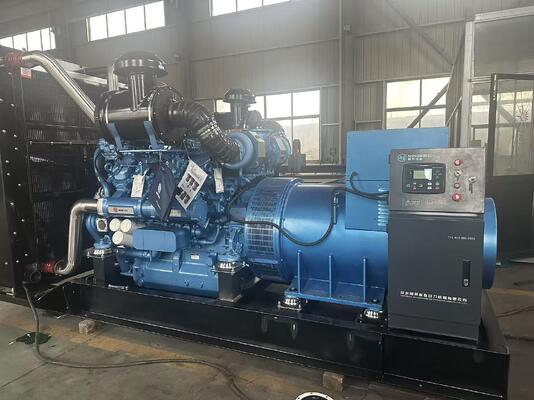 Un buen precio. Generador diesel de 850KVA Conjunto con motor Weichai Solución de energía industrial de tipo abierto de nuestra fábrica en línea