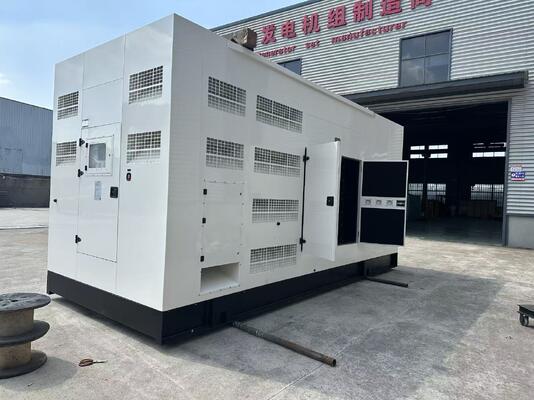 OEM y exportación de conjuntos de generadores silenciosos de 1000 kW para distribuidores globales
