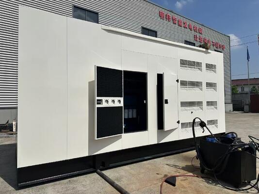 Generador diesel silencioso de 1250 kVA de bajo consumo para construcción e uso industrial