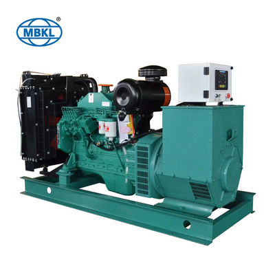 Tipo abierto tipo silencioso generador diesel de 125KVA 100KW