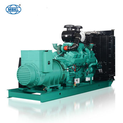 Un buen precio. KTA19-G3 Motor abierto generador diesel de 400kw Bajo ruido tipo silencioso de 500KVA en línea