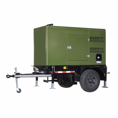 Estación móvil 460KW 575KVA Generador diesel de tipo remolque con motor Cummins KTAA19-G6